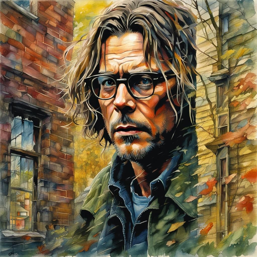Secret Window in Post-Impressionist Style
