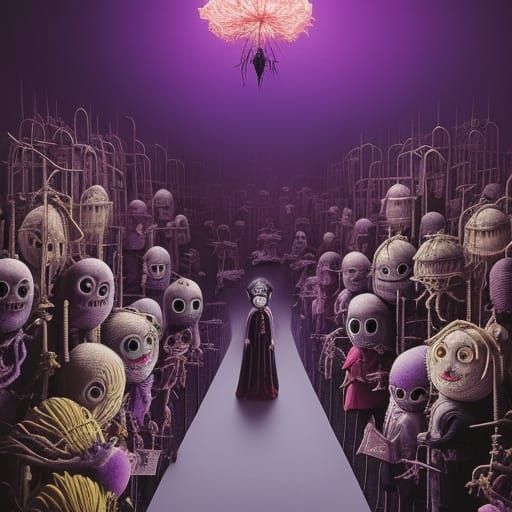 Baroque Flesh Spider: Dark Academia Horror