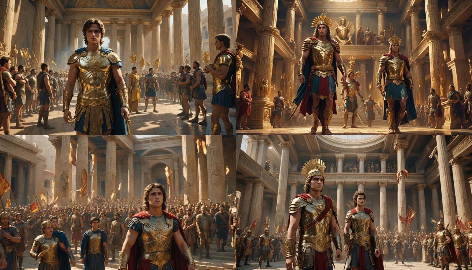 Alexander the Great Crowned in Grand Hall