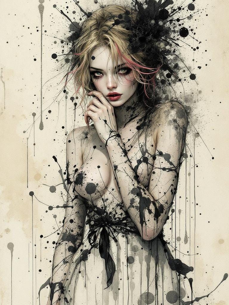 Ethereal Beauty Amidst Decay: Amano and Steadman Fusion