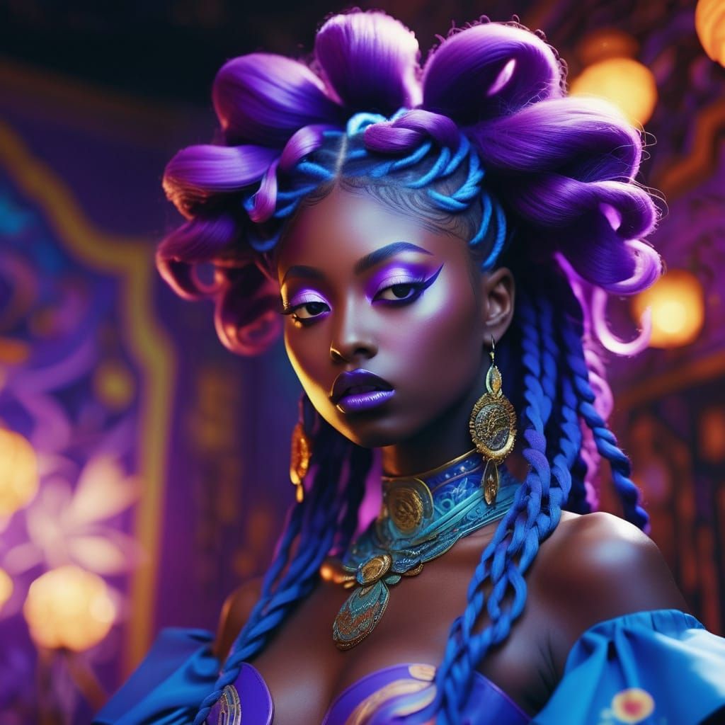 Ethereal Anime Goddess Performs Twisted Fantasy