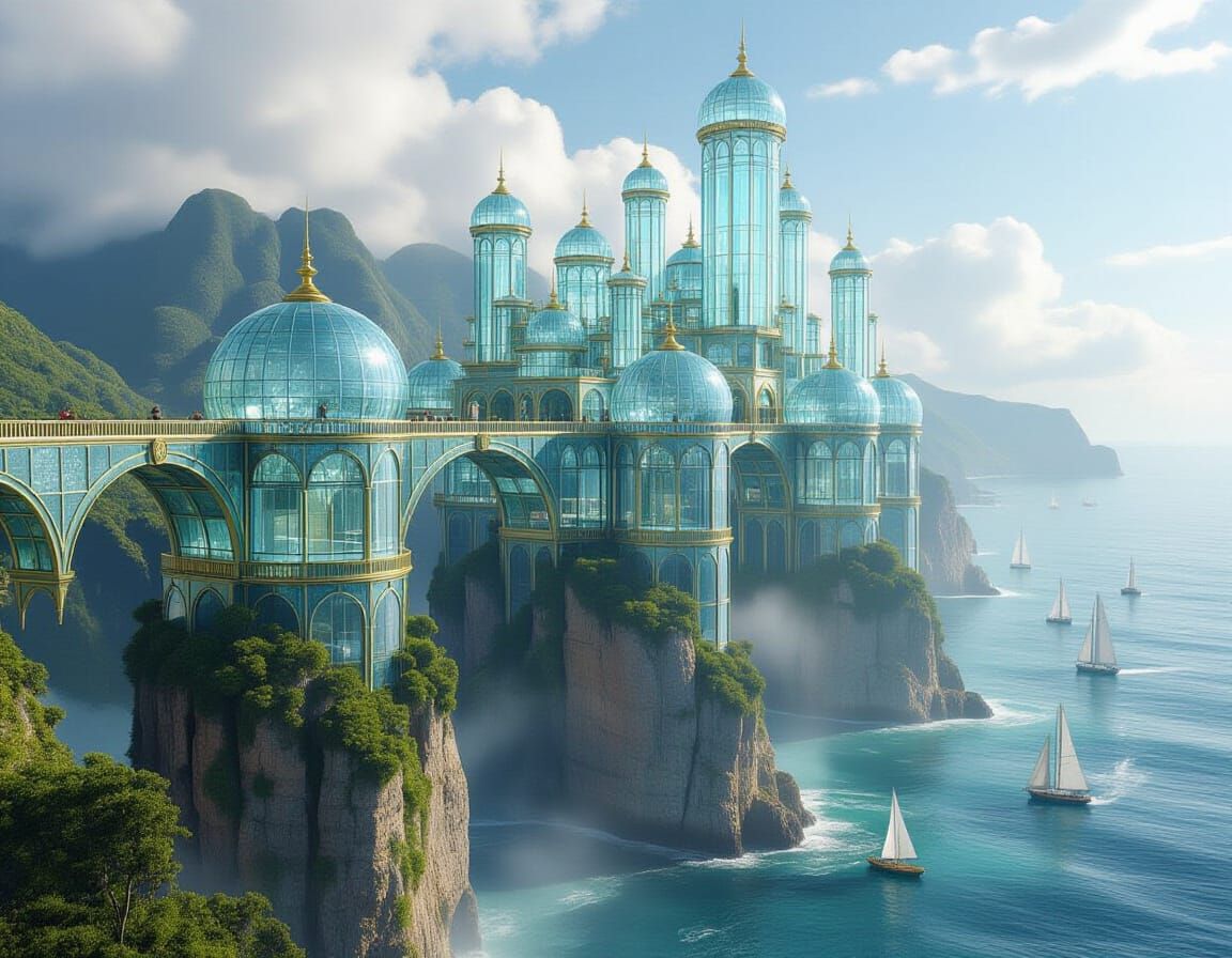 Optical Disillusion That Shouldn't Exist Built Out On Implausibly Cantilevered Platforms