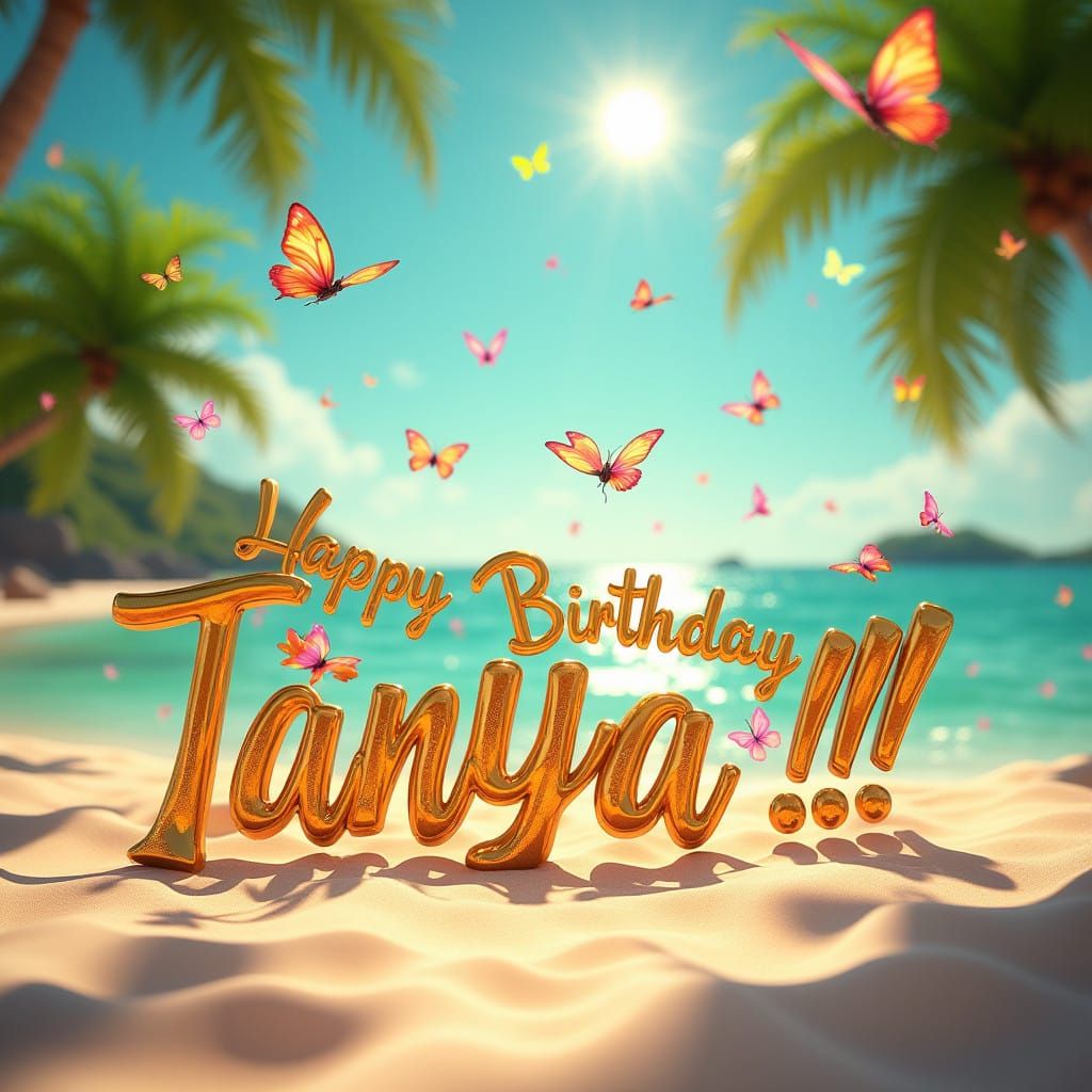 Whimsical Beach Party in Vibrant, Sun-Kissed Colors