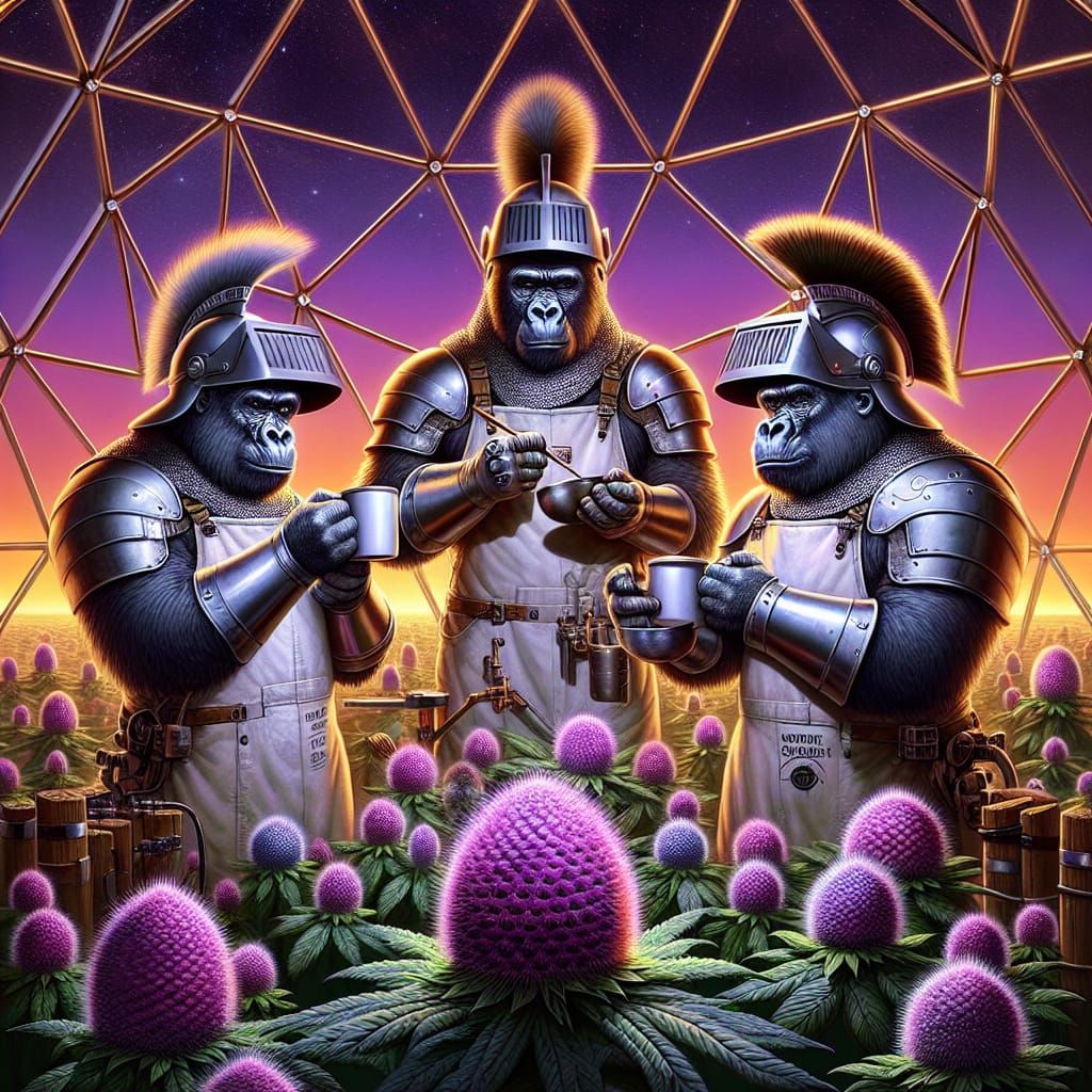 Gorilla Gardeners on Venus: A Sci-Fi Botanical Dream