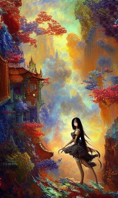 Alodia Gosiengfiao: Epic Sci-Fi Portrait