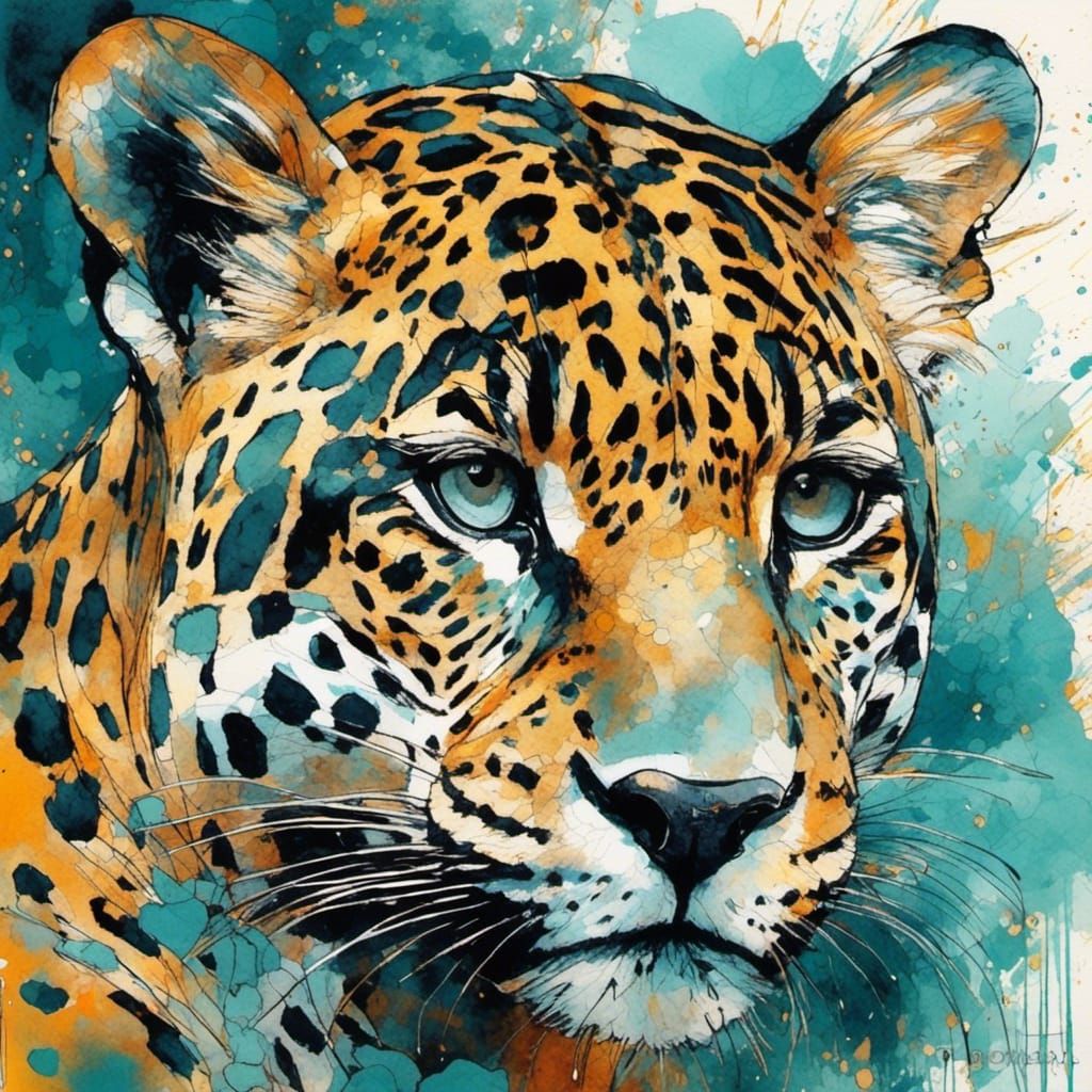 Jaguar portrait