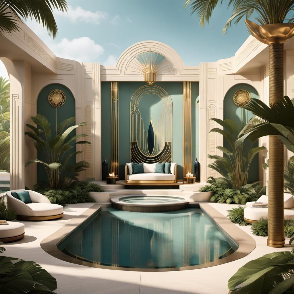 Art deco interior...✨