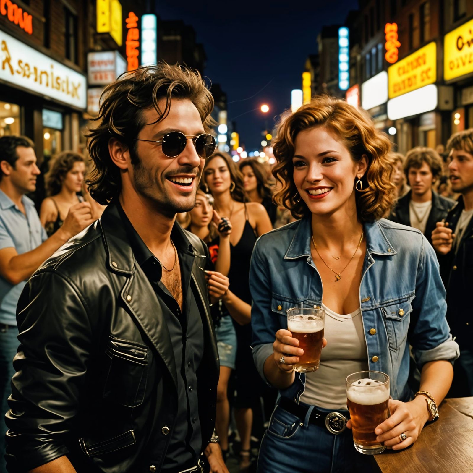 Friends Settled Down in Quiet Town