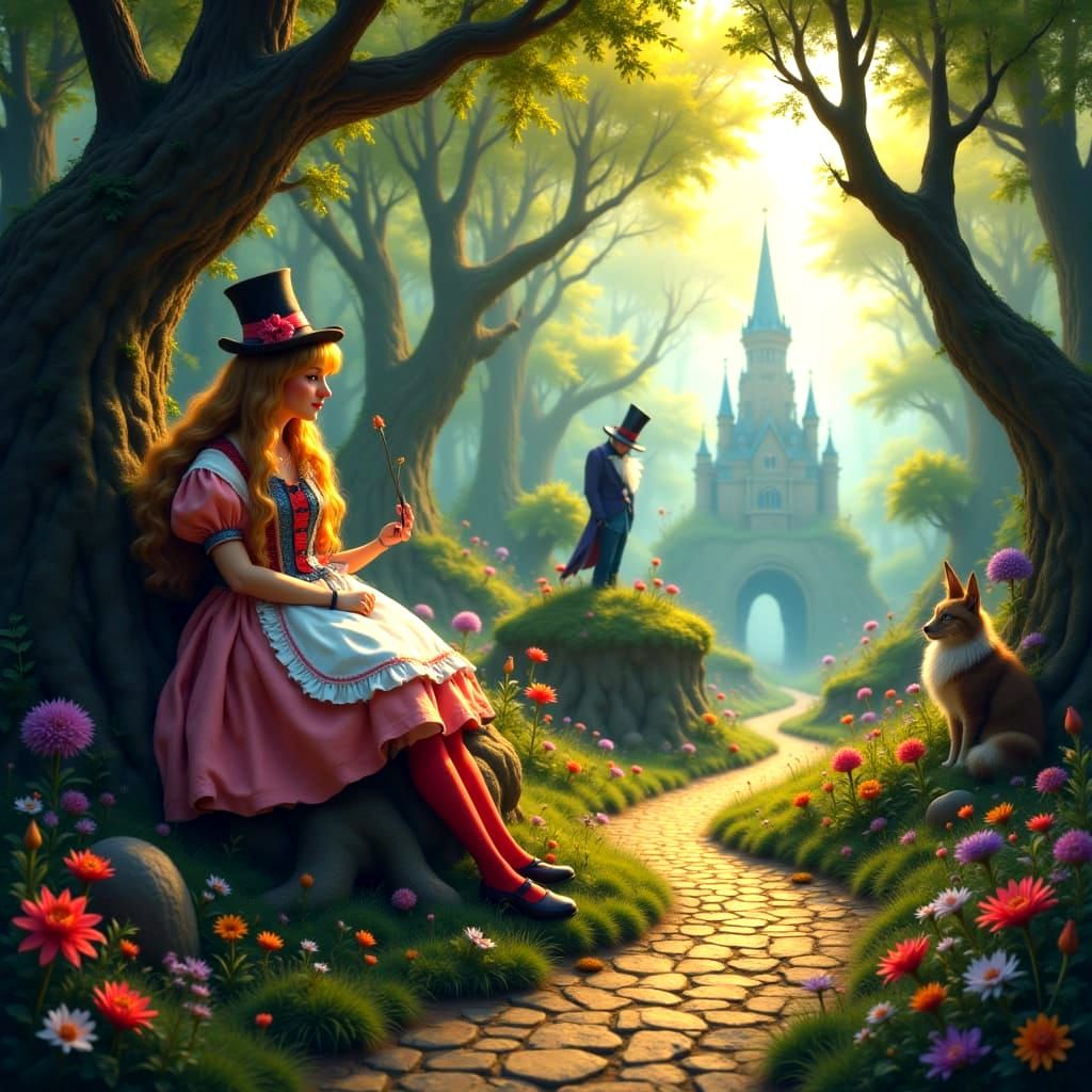In the magic of Wonderland