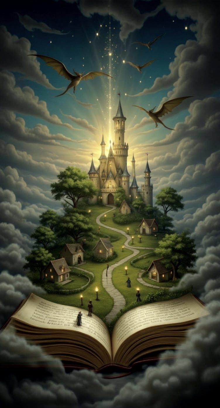 Fantasy Kingdom Emerges from Story Book