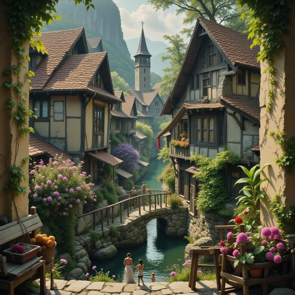 Hyperreal Flux Abstract Explosion of Light and Color