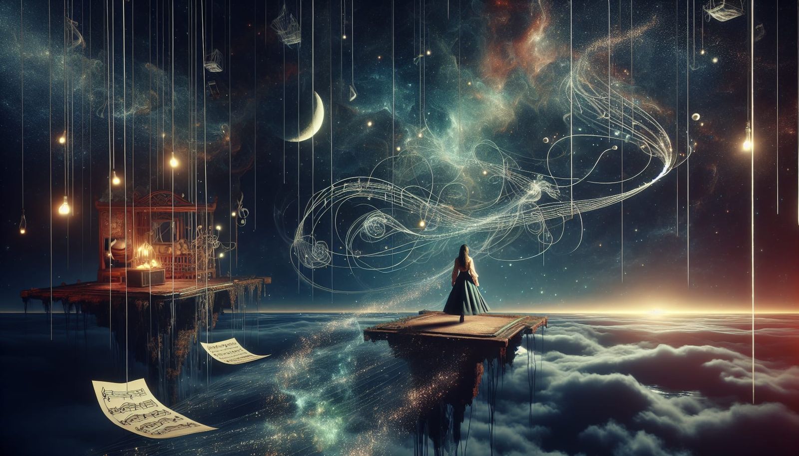 Surreal Journey Through a Woman's Subconscious