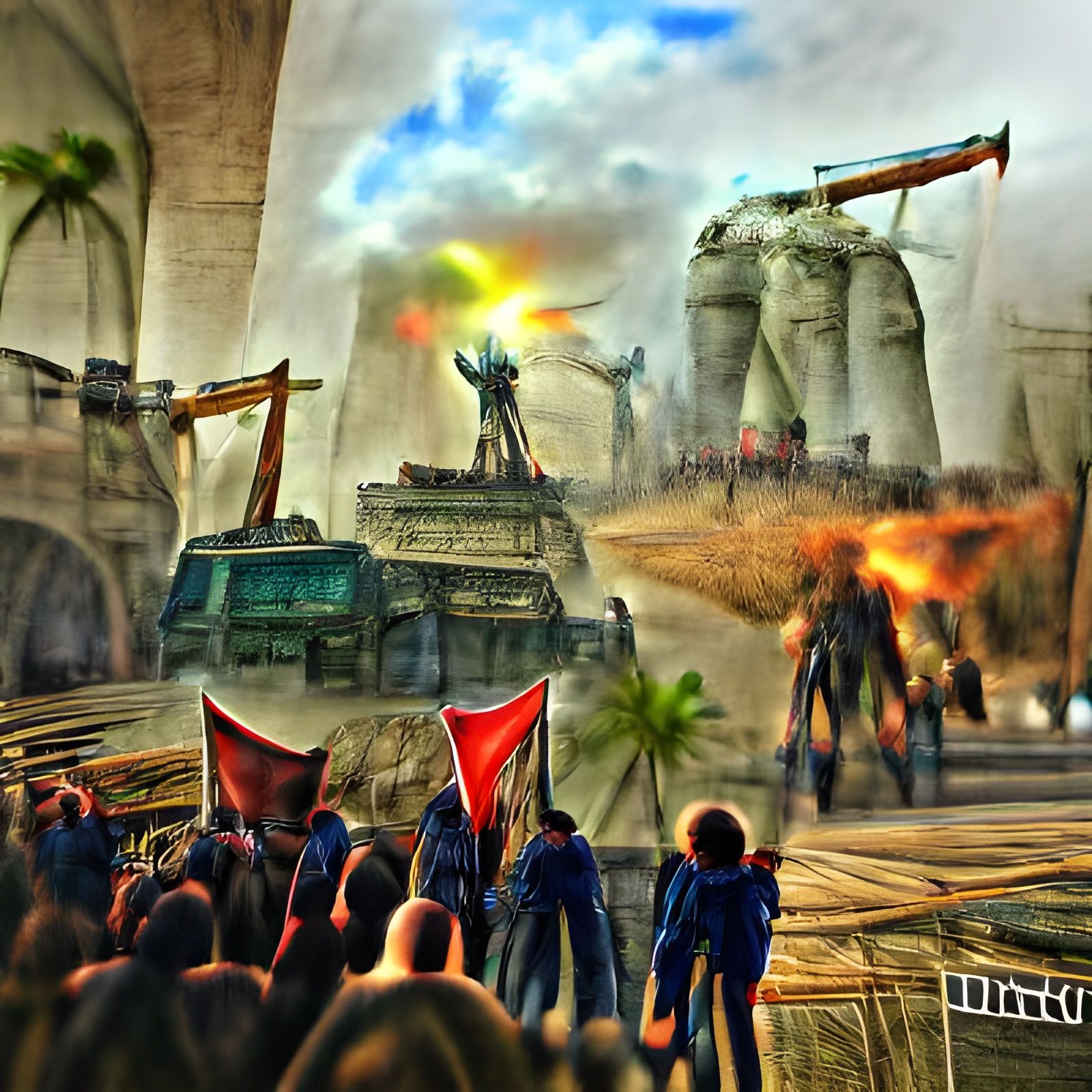Revolution Through Art: HDR Concept Art