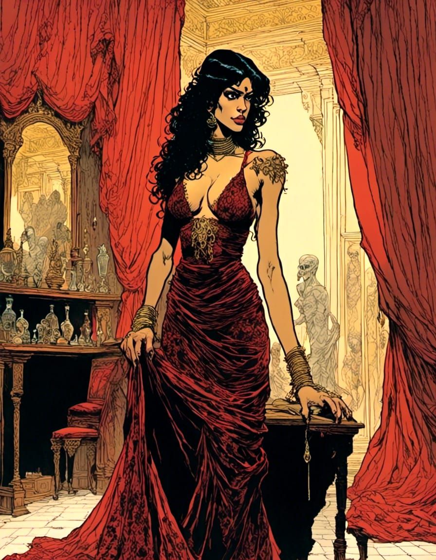 Vampiric Supermodel in Lavish Penthouse