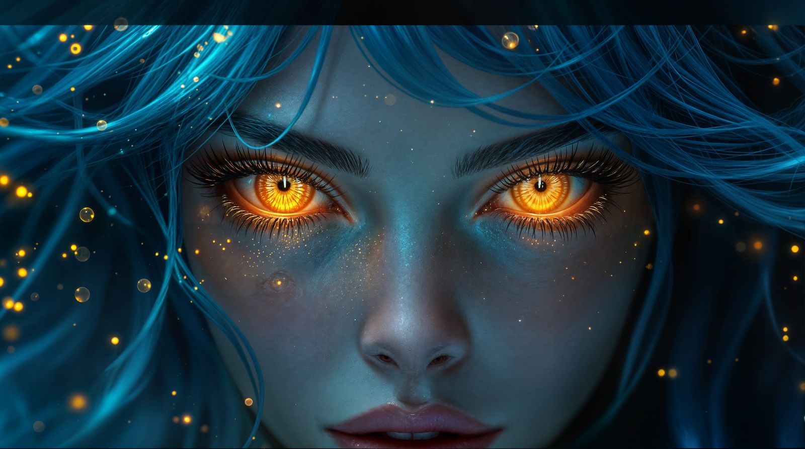 Mysterious Mermaid Queen in Epic Underwater Realm