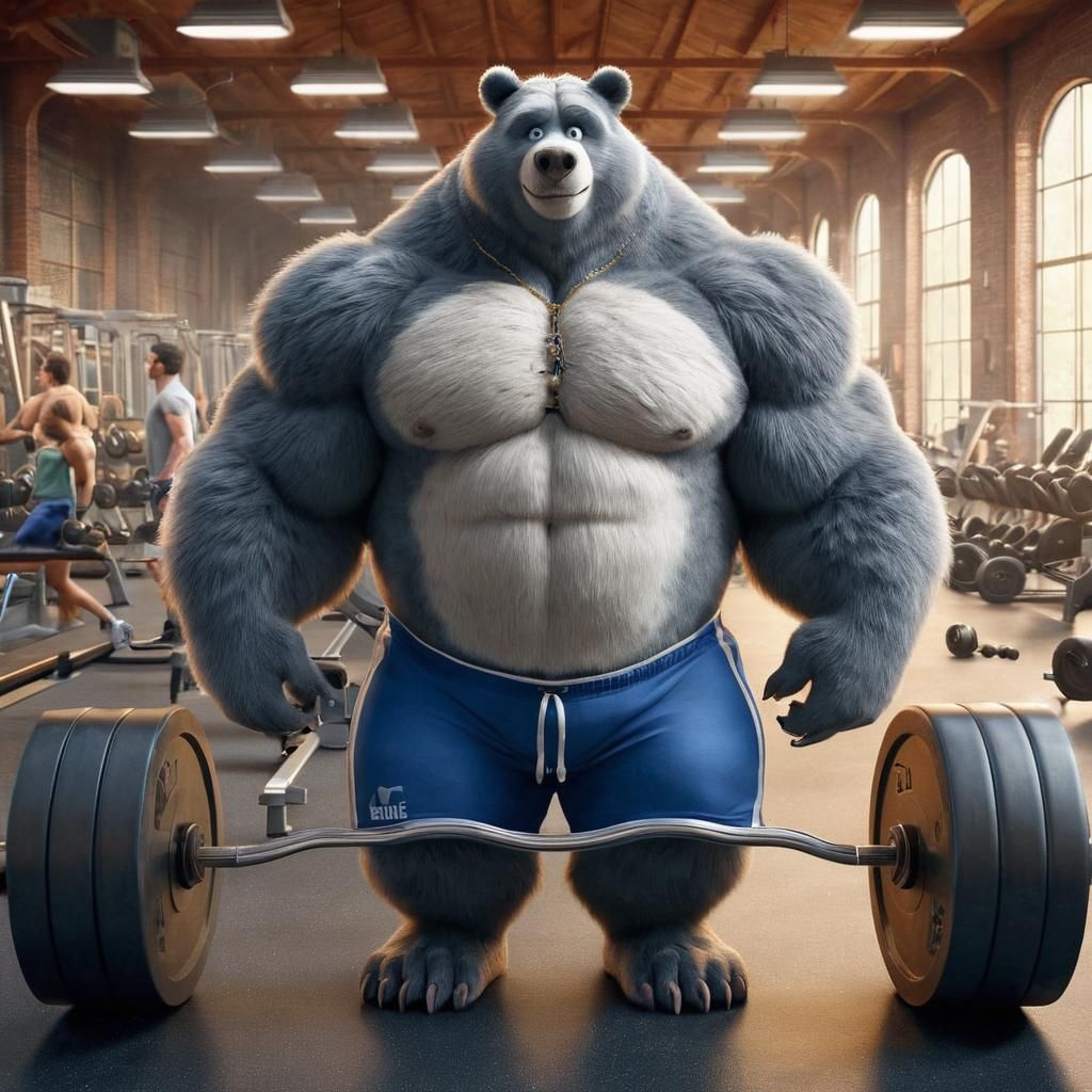 Baloo the Bodybuilder: A "Jungle Book" Gym Transformation