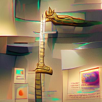Detailed Image of an Ancient Sword