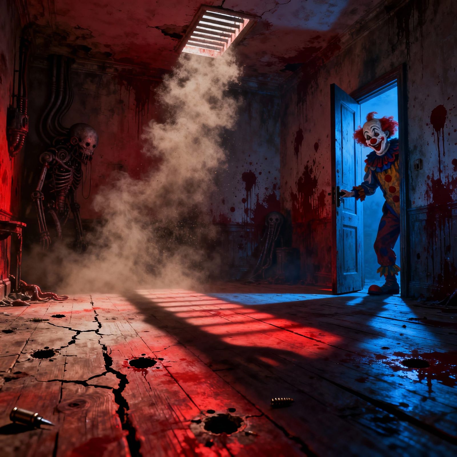 Angry Clown in Dusty Haunted Pawn Shop