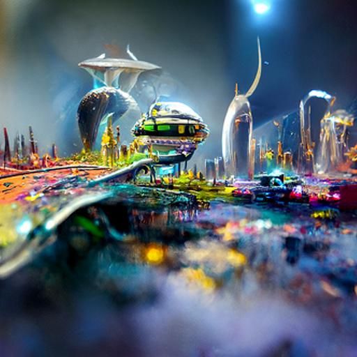 City on an Alien Planet