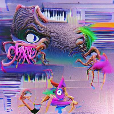 Simple AI Image Generates Weirdcore Aesthetic