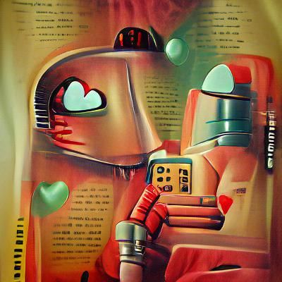 Futuristic Robot with Advanced Technology
