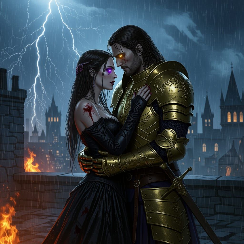 Gothic Romance on Burning Rooftop