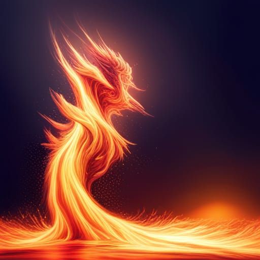 Eruption of Metal Embers: Hyperrealistic Concept Art