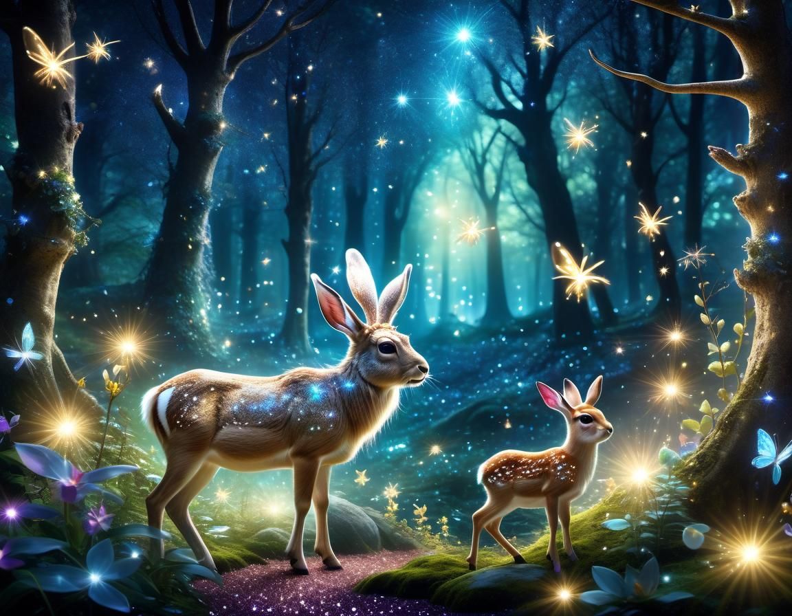Things that sparkle: jackalopes