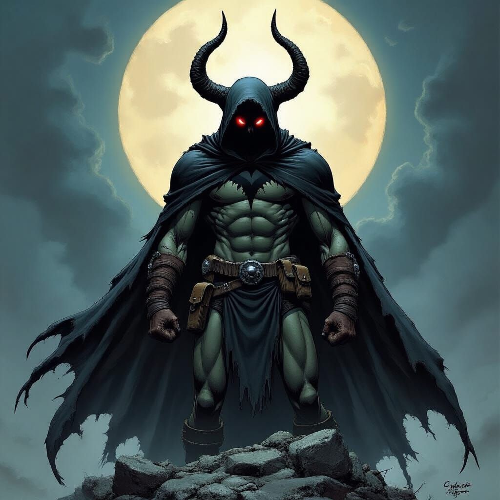 Grimdark Art by Chris Batista Style