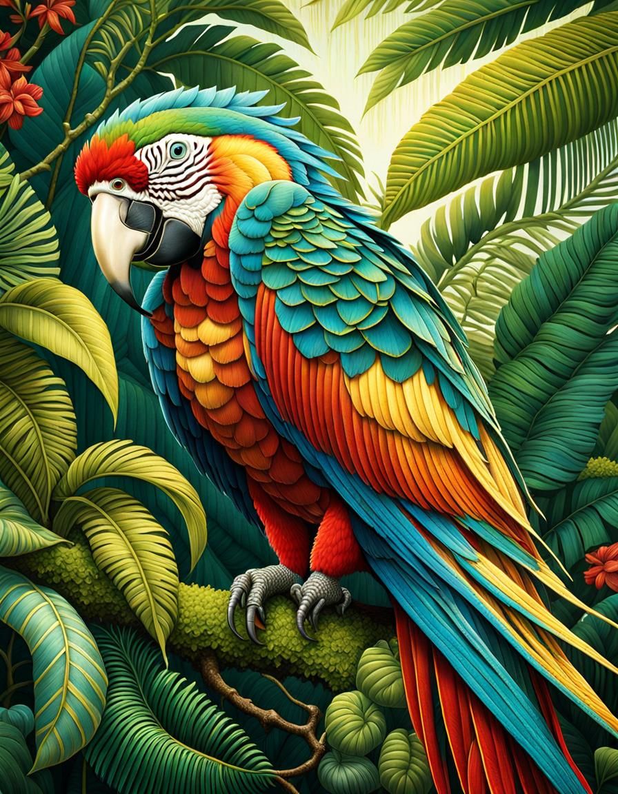 arara vermelha brasileira