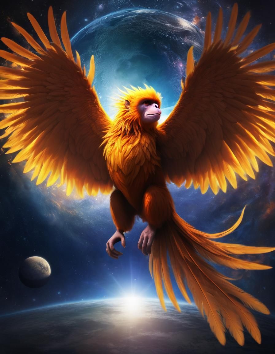 Stone Monkey Emerges in Primal World