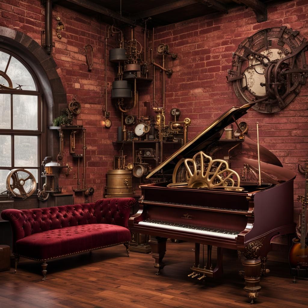 Steampunk Music Conservatory