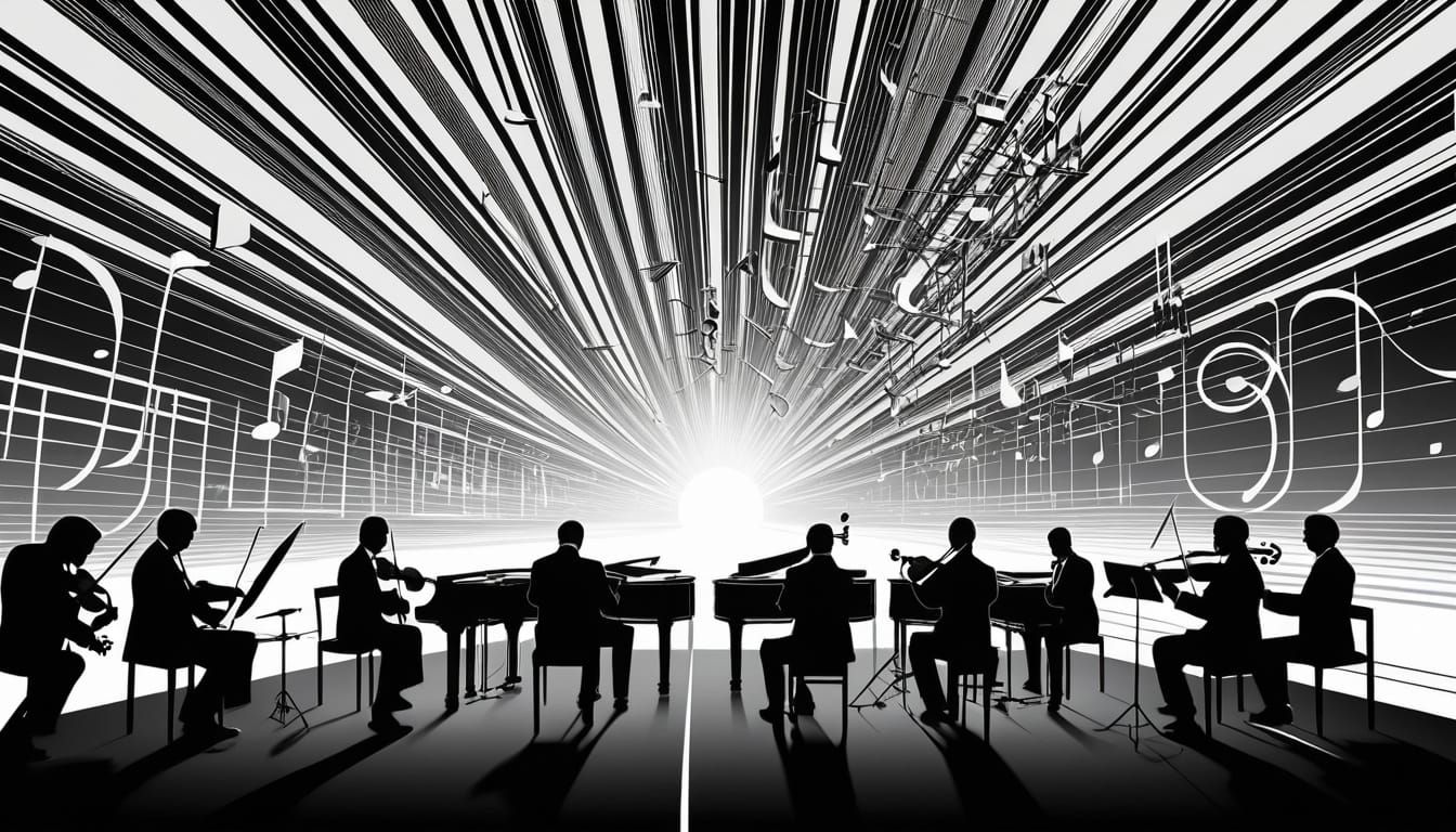 Op-Art Surrealism: The Linear Orchestra