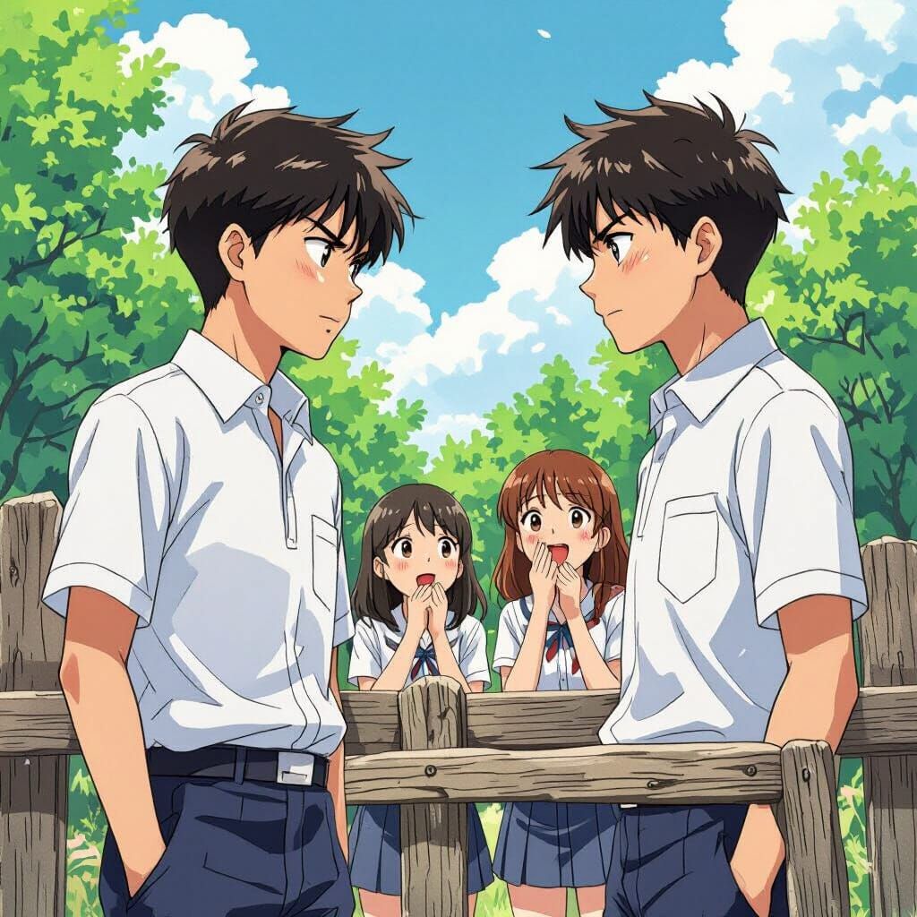 Thai Comic Book Style YA Novel Cover