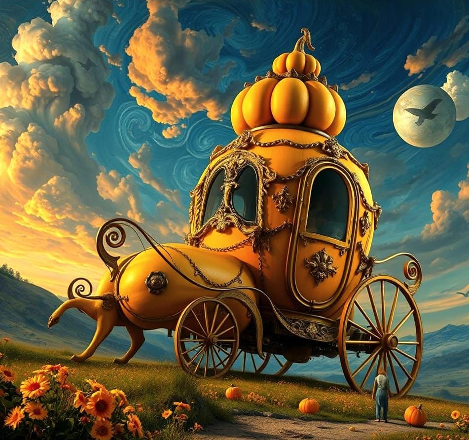 Giant Gourds Carrage, latest hybrid  model