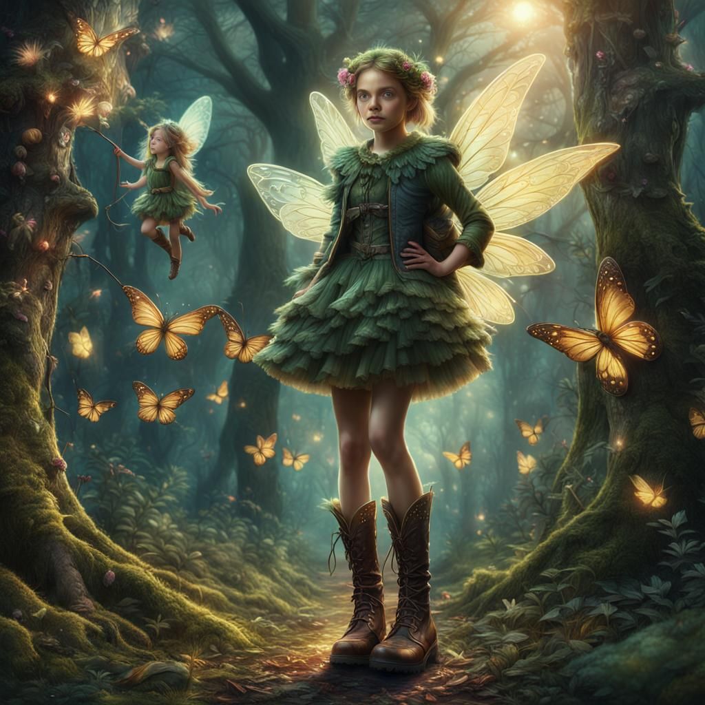 Fairies in Boots: Digital Matte Painting