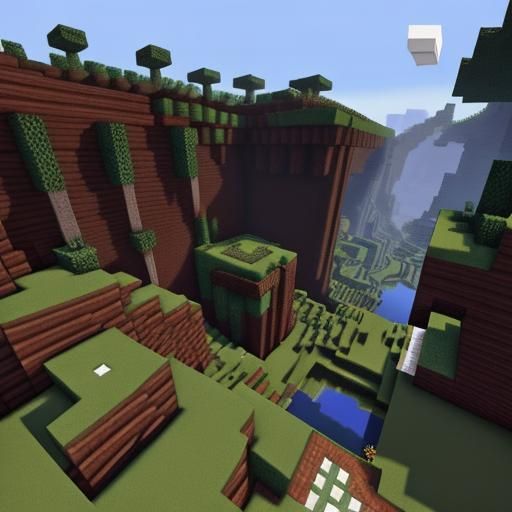 Minecraft World Landscape