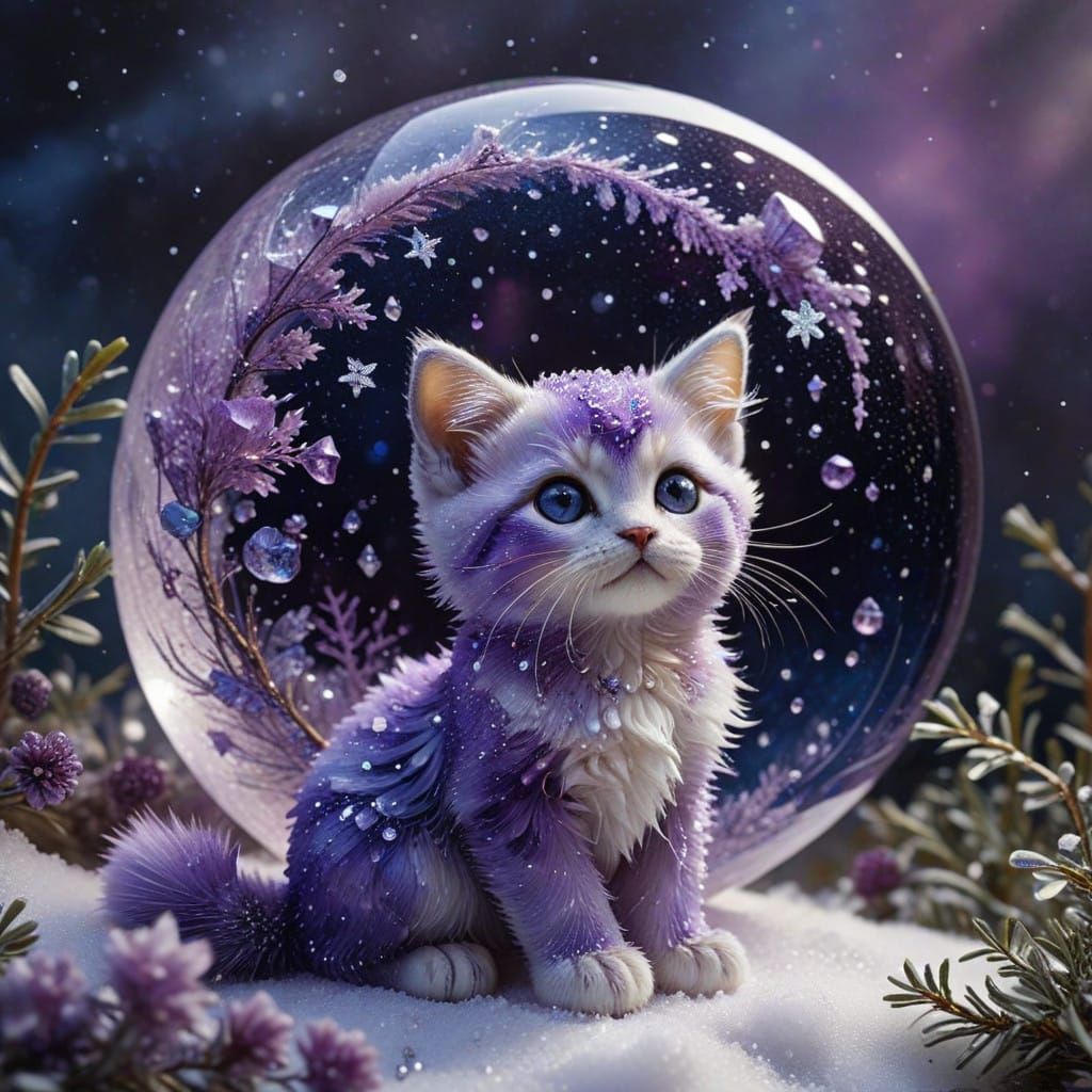 🏆amethyst kitten