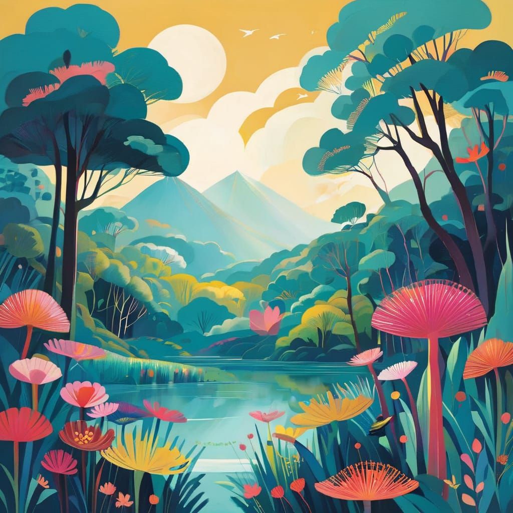 AI Interpretation of a Vague Prompt