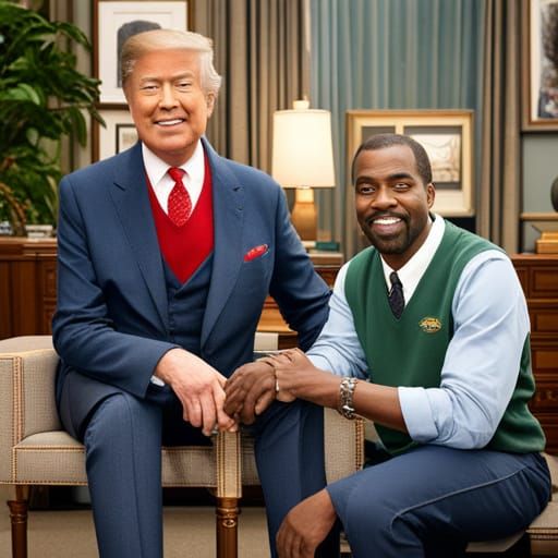Kanye West Hosts a Mr. Rogers Style Show