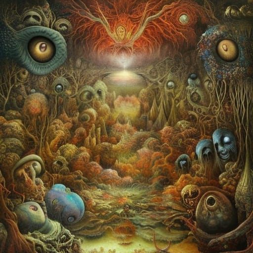 Hauntingly Beautiful Dreamscape by Masnyy and Arrivabene