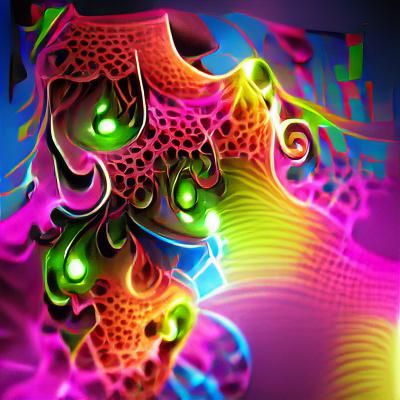 Mesmerizing Abstract Fractal Pattern