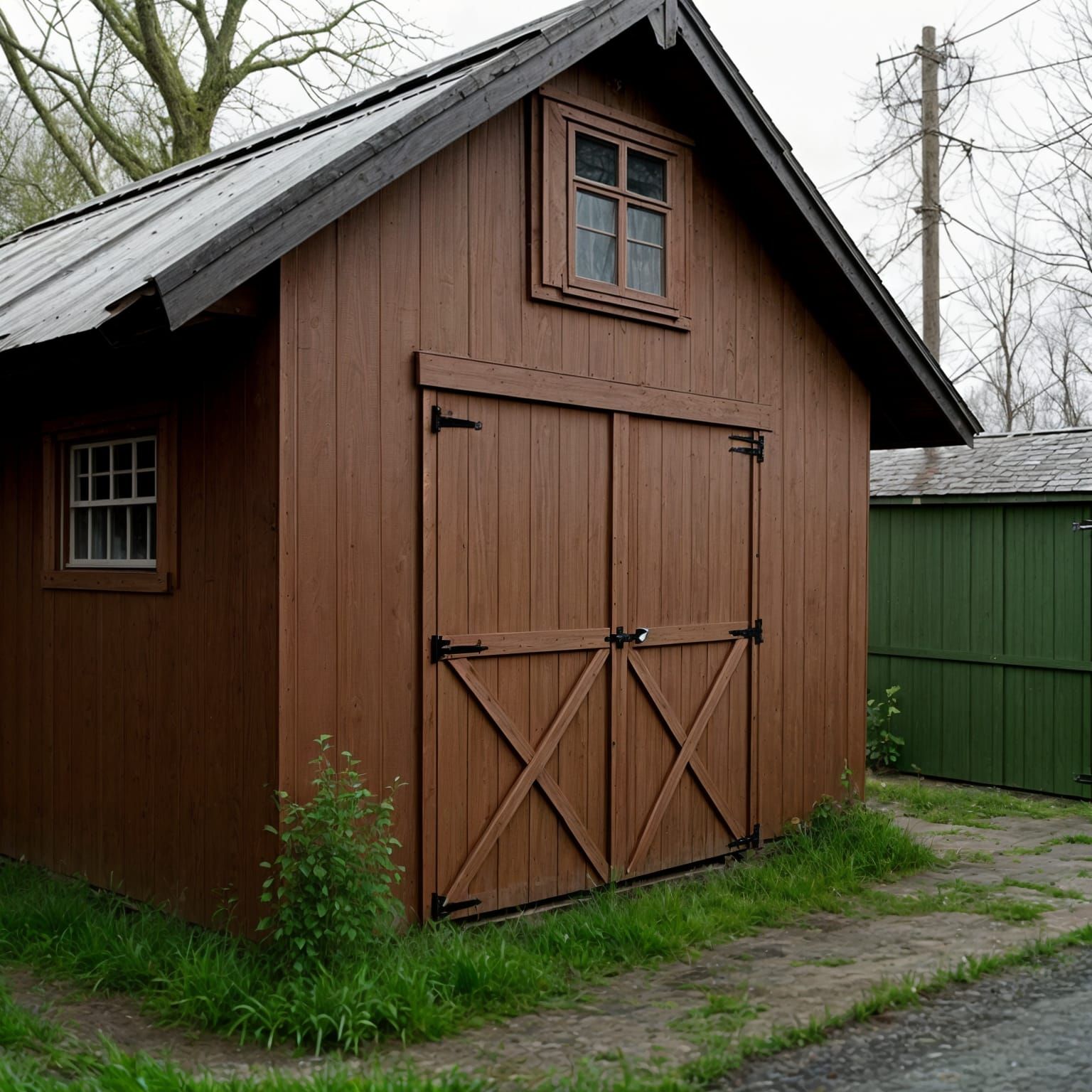 Sinister Wooden Shed by Slaughterhouse