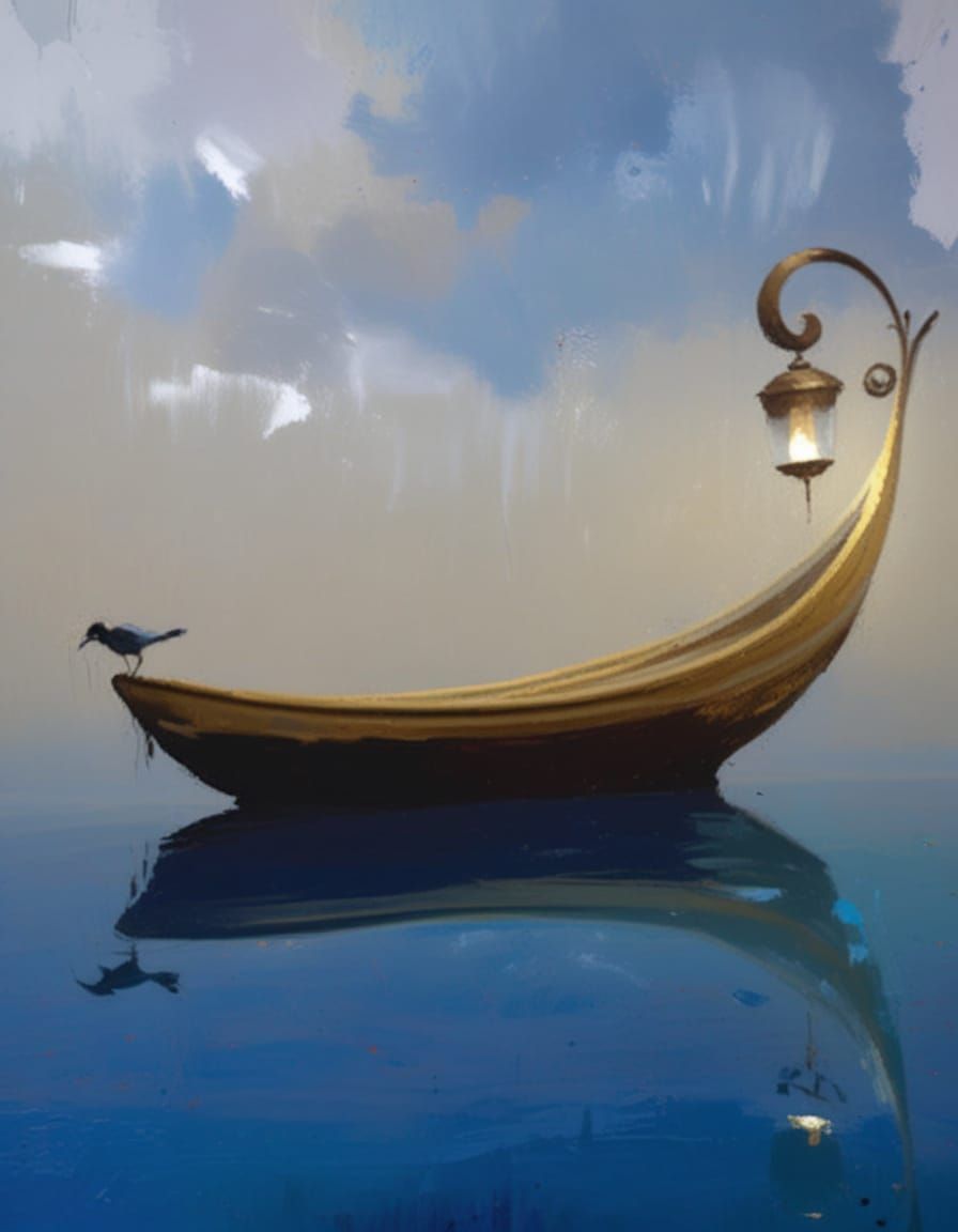The black bird's gondola