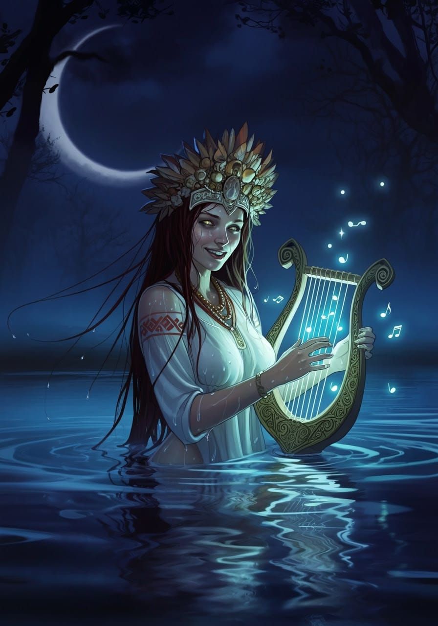 Slavic Rusalka Bard.