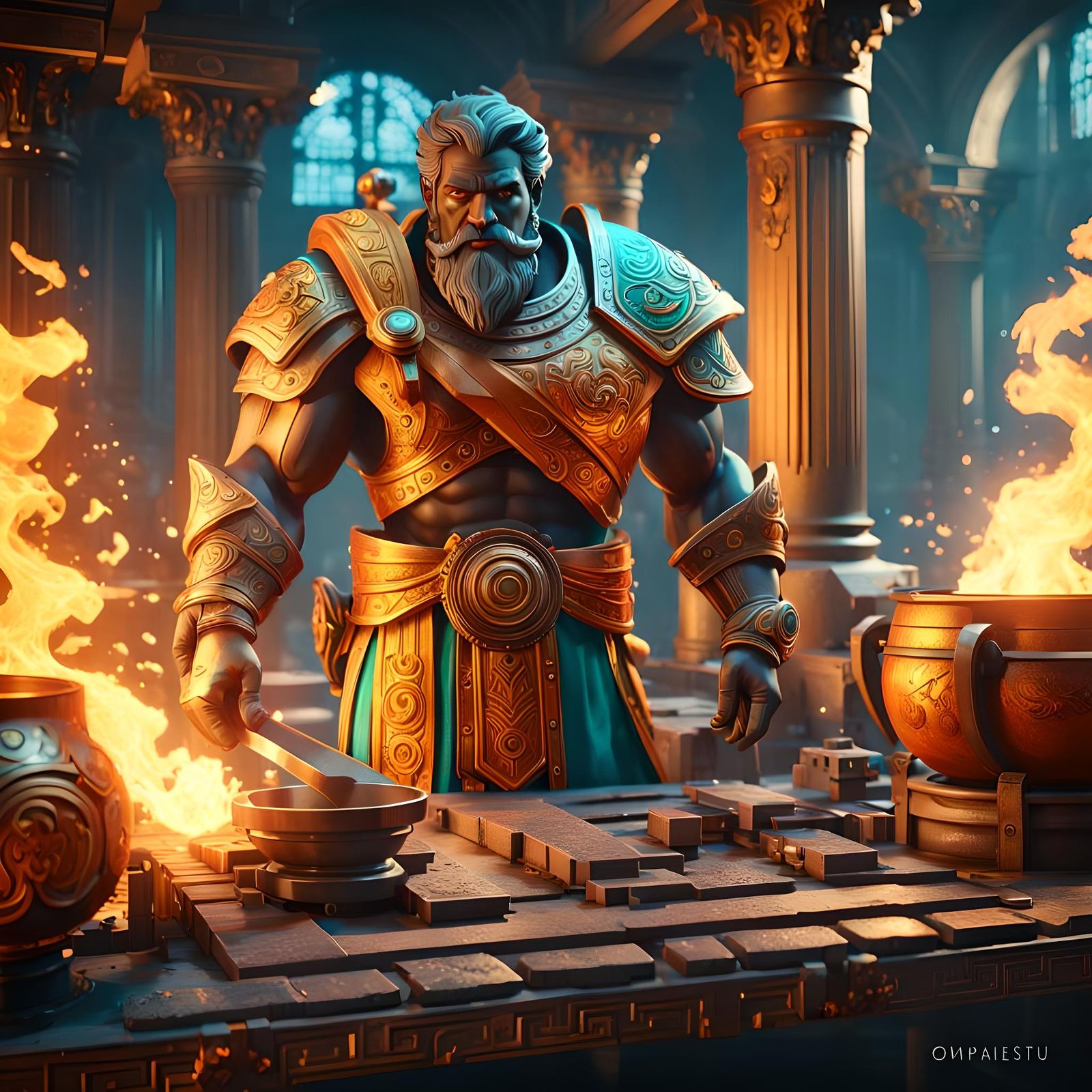 Hephaestus, the Olympus Smith