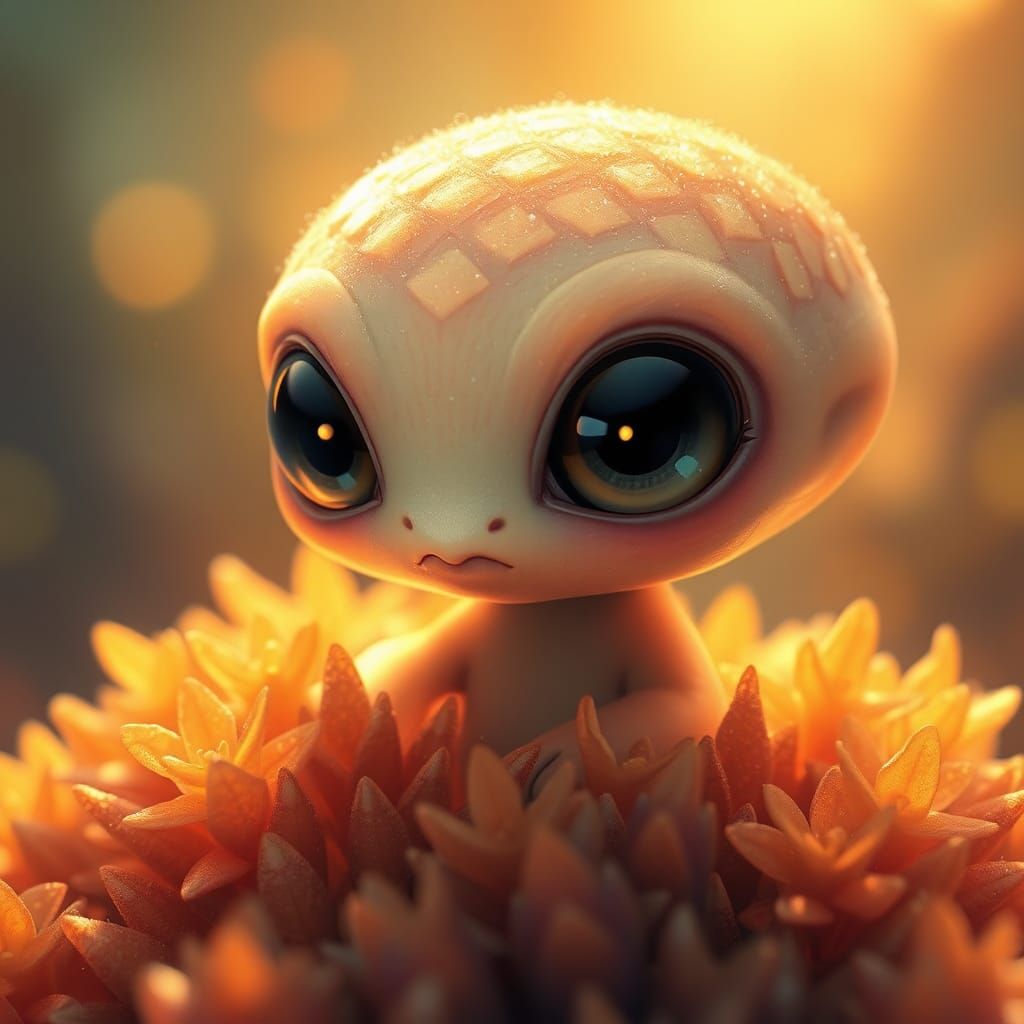 Endearing Alien in Extraterrestrial Flora, Children's Book S...