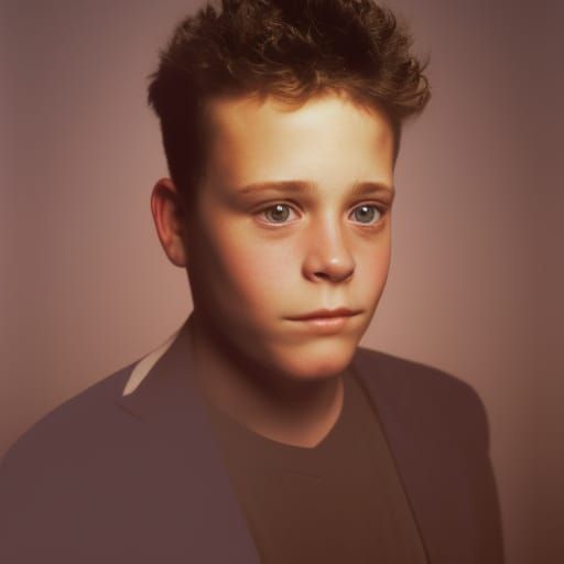 Classic Portrait of a Man with Bokeh Background