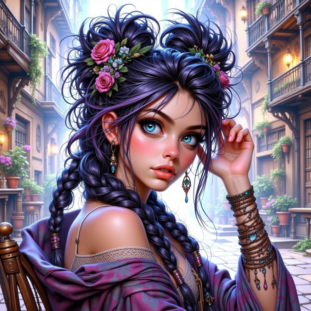 Punky Pixies Meet Wild Serenity in Dreamscape