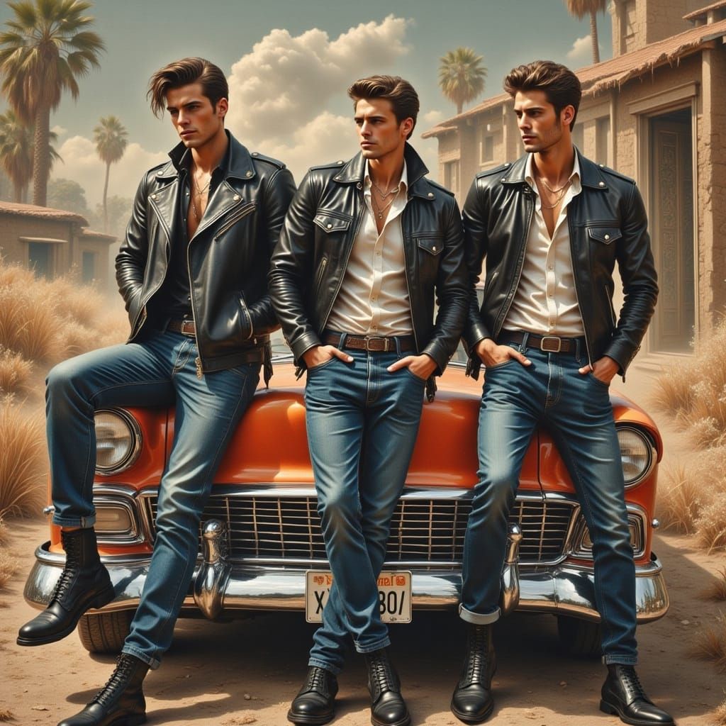 1950s Men's Fashion Fotoshoot